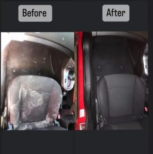 interior car detail